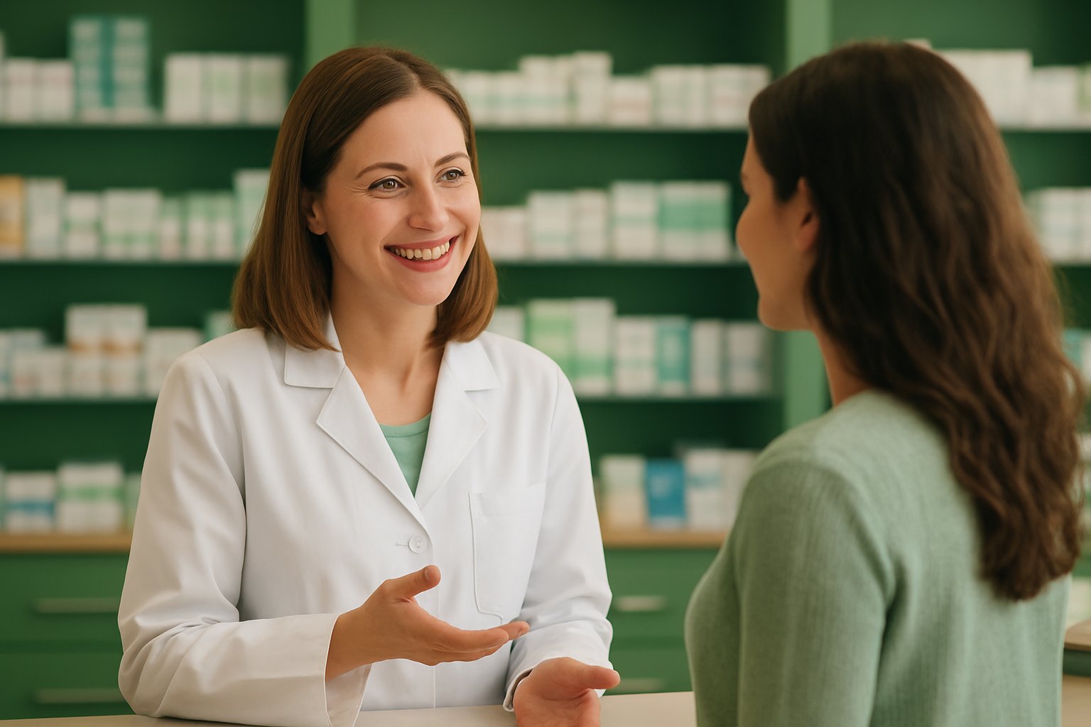 Beratung in der Schwanen-Apotheke Düren